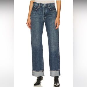 AGOLDE Fran Low Slung Easy Straight Jean